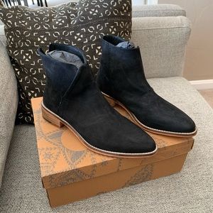 Black Free People Century Flat Boot
